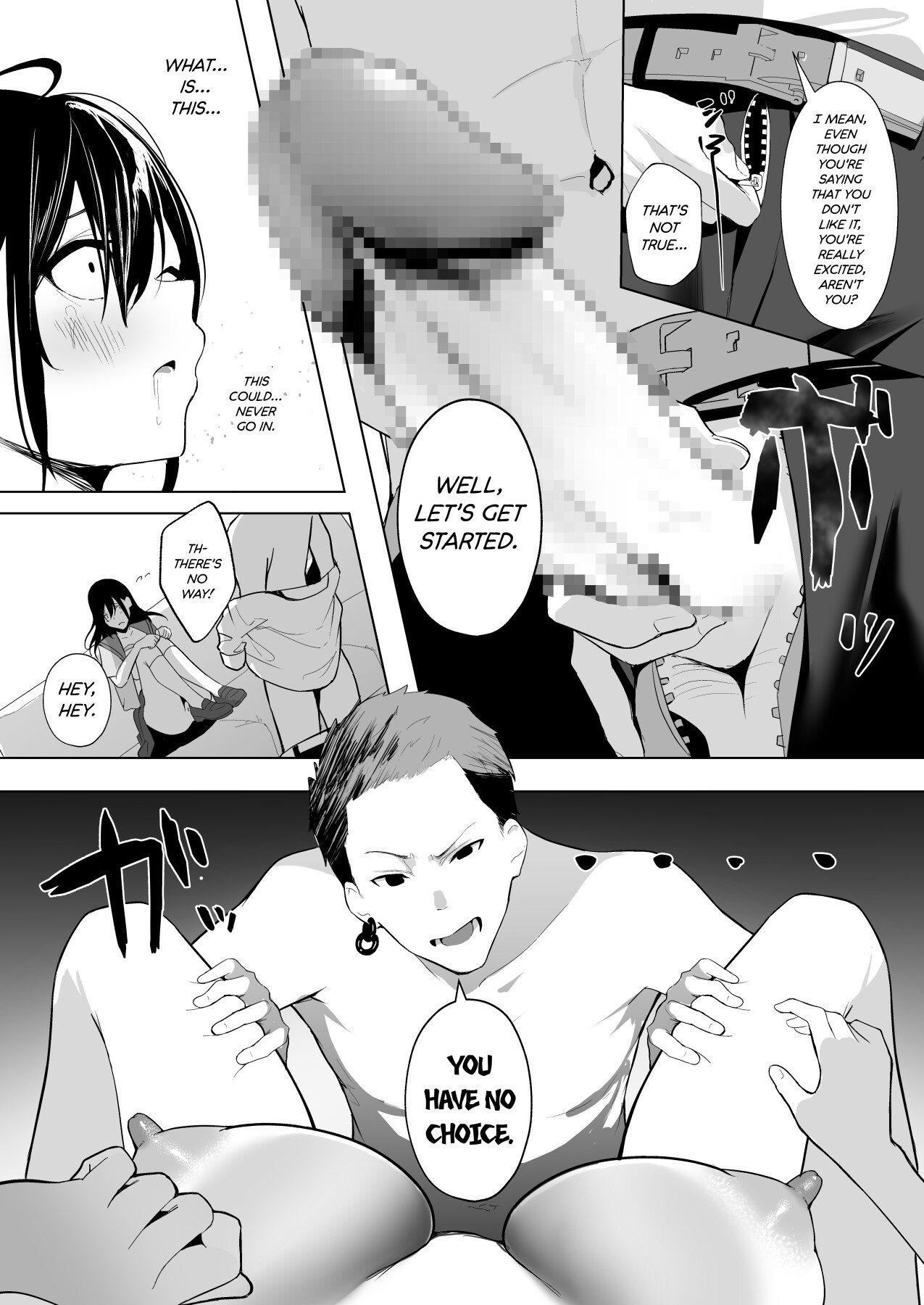 Hentai Manga Comic-Hair Ribbon - How My Reserved Girlfriend Was Targeted By A Big-Cocked Fuckboy In My Class-Read-18